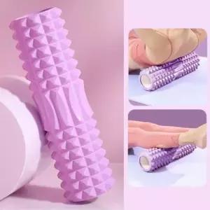 돌기 45cm 폼롤러 스트레칭 지압 필라테스 전신마사지 진동폼롤러 WFOER0V