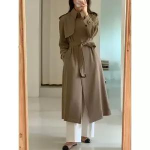 [하프클럽/릴룸]아썸 바바리 트렌치 코트 비조 쟈켓 하객룩 오피스