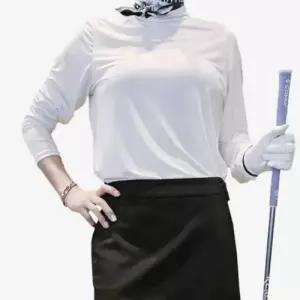 여성 냉감 이너웨어 하이넥 베이스레이어 티셔츠 WFOF477