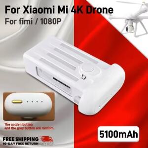 샤오미 4K 드론용 지능형 배터리 5100mAh | 골드/화이트/그레이 버튼이 있는 Fimi RC에 이상적입니다.