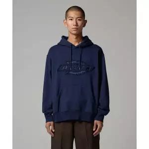 브랜드정품 DICKIES 워시드 EMB 그래픽 후드티 Naval Academy 168955