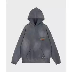 브랜드정품 DICKIES [JP Capsule] 페이디드 워시드 후드 Charcoal 168964