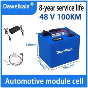 전기 자동차 리튬 배터리 오토바이 삼륜차 72v 48v 60v 100km