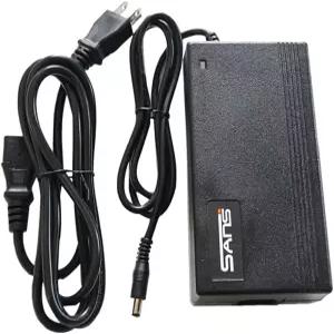 48V 리튬 배터리 입력 전압 AC120V(DC2MM 잭 커넥터)용 Syvrac 48546V 2A 전기 자전거 충전기