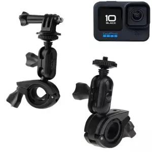 GOPRO10 호환 액션캠 바이크 핸들 마운트 블랙박스 고프로 10 (W97D2AD)