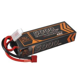 FPV 배터리 5000mAh 45C 11.1V 3S RC 리포 원격 조종 장난감 헬리콥터 드론 자동차 비행기 보트