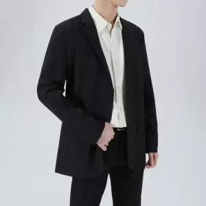 남성용 캐주얼 가을 정장 자켓 코트 가벼운 트렌치 작은 DUCHI3