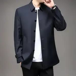 바지 남자 오피스룩 캐주얼 간부 배기핏 공무원 데일리 자켓 DUCHI1