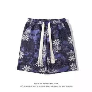 여사친 빈티지 캐주얼 반바지 밴딩 스트링 트렌드 비치 휴양지룩 5부 MODU1