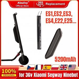 Aleavy 36V 5200mah 리튬 배터리 팩 Xiaomi Ninebot ES1 ES3ES4 스쿠터 외장