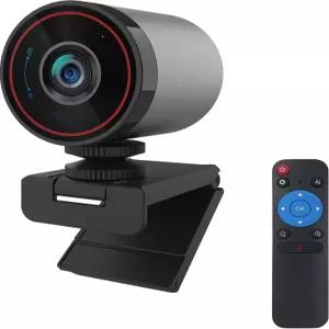 CIRICO 울트라캠 L52 4K 웹캠 1080P 60FPS 90° FOV AI 프레임 리모컨 프라이버시 커버 노이즈 캔슬링