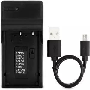후지필름 파인픽스 50i 60 F40 줌 F60 M603 카메라용 노리폰 NP60 USB 충전기 등
