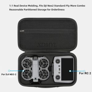 DJI NEO 2용 PU 가죽 방수 숄더백, DJI NEO 2 RC 2 컨트롤 드론 액세서리용 메신저 체스트백
