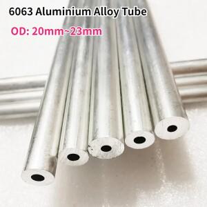 1Pc 길이 100-500mm 6063 알루미늄 합금 튜브 OD 20mm  원형 파이프