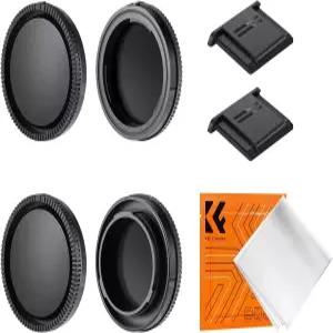 KampF Concept E Mount Body Cap amp Rear Lens Cover for Sony Nex A6700 A6600 A6500 A6400 A6300 A600