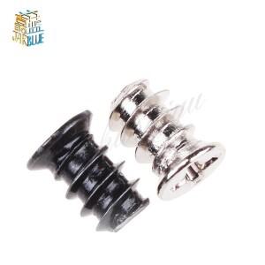 KB 컴퓨터 PC 케이스 냉각 팬 마운트 나사 방열 고정 장치 M5 x 8mm 10mm 50 개