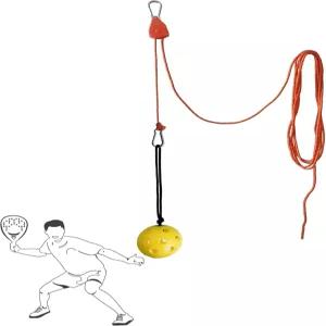 13피트 로프 연습 보조 도구로 풀리 높이 조절 가능한 테크니구 스윙 트레이너 타격 개선 및 근육 기억력