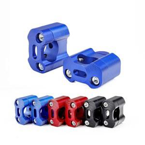 핸들바 오프로드 오토바이 클램프 핸들 라이저 어댑터 CNC 22mm 28mm 인치 피트 더트 오토바이용