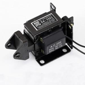 1PC SA-3502 AC110V 220V 380V 3kg 힘 20mm 스트로크 풀 타입 솔레노이드 전자석 MQ6-3N