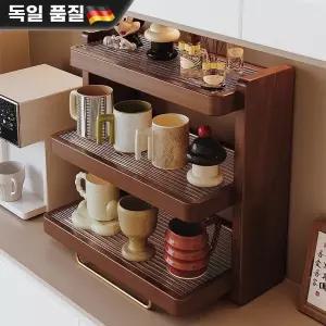 장식장 커피잔진열장 다기장 인테리어 선반 찬장 홈카페