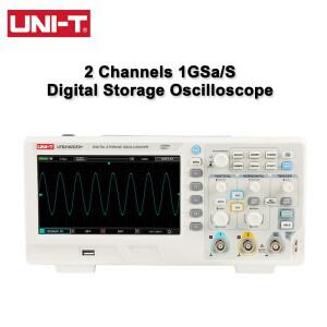 UNI-T 디지털 오실로스코프 UTD2102CEX+ 100MHz 1GS/s 2 채널 1mV/div~20V/div 스토리지 데스크탑 오실로스