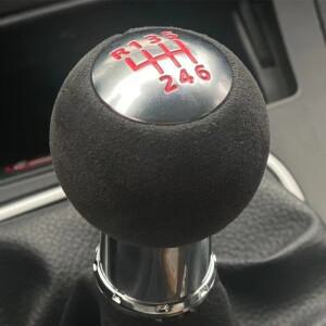 마쓰다 MX-5 MX5 기어 볼 헤드 용 새로운 210g 안티 모피 가죽 5 단 6 단 기어 시프트 노브