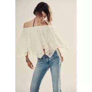 ZARA 레이스 케이프 탑 - 크림 5107/005/712 668119