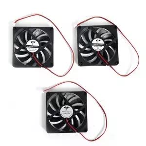 브러시리스 냉각 팬 8010 5V 12V 24V 2 핀 80x80x10mm 방열판 컴퓨터 케이스 CPU GPU 용 조용한 고성능