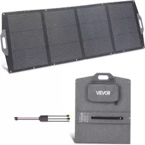 VEVOR 200W 접이식 태양광 패널 MC4 출력 USB-A 타입-C 및 DC 포트 발전소 캠핑 하이킹 여행을 위한 IP67