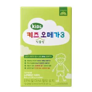 고려은단 키즈 식물성 오메가3 젤리 30개입 X 1박스