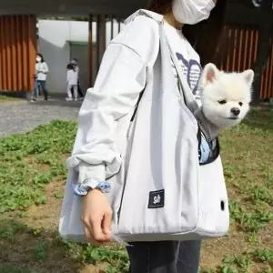 반려동물 강아지 이동가방 숄더백 강아지 슬링백 소형견 외출