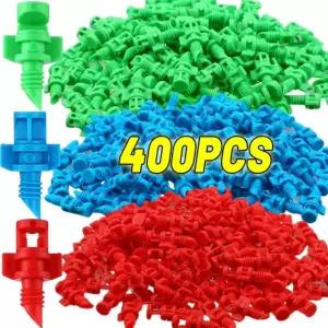 90/ 80/360도 정원 스프링클러 잔디밭 꽃 물 시스 관개 미스트 스프레이 점적 온실 blue 20pcs
