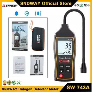 SNDWAY SW 743A 할로겐 R32 가스 누출 프레온 감지기 R22 25 R600A SW 743A