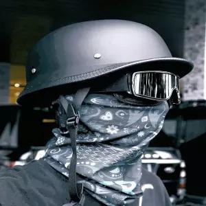 바이크 오토바이헬멧 하이바 제 2 차 세계 대전 독일 오토바이 헬멧 Motorcross Capacete 레트로 복고풍 엔