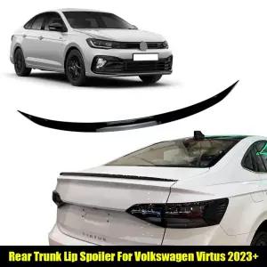 스포일러 리어 에어로파츠 폭스바겐 VW 액세서리 비르투스 비프투스 용 자동차 트렁크 121cm 글로스 블랙
