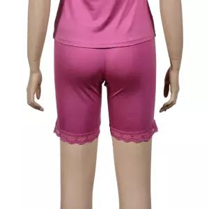 여성 레이스로 예쁜 따뜻한 3부 기모 속바지