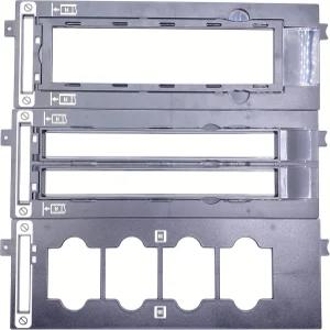 OKLILI 3PC X QM3-2694-000 QC2-5902-000 포토 필름 가이드 35mm 슬리브 마운트 홀더 아시 슬라이드
