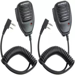 FENG 마이크 무전기 토키 햄 라디오 스피커 바오펑 UV-5R 미니 BF-F8 프로 5RM DM-32 GM21 플러스 GM-15PRO