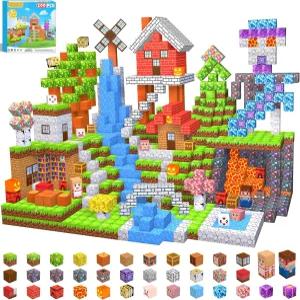 에코플랜 200PCS 마그네틱 블록 빌딩 큐브 3세 용 STEM 교육용 스태킹 자석 장난감 3 4 5 6 7 8 9 10 11