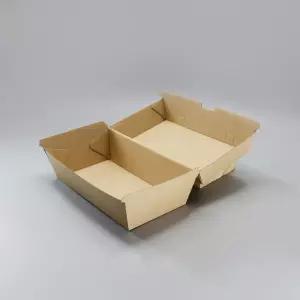 햄버거 종이도시락 원터치 중 170 x 90 x 48mm 200개