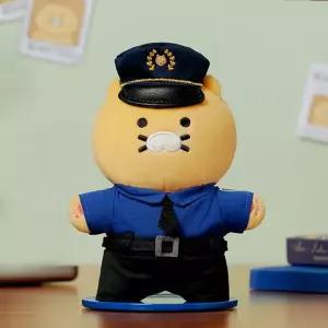 카카오프렌즈 프로춘 경찰 스탠딩 키링인형 춘식이