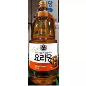 백설 요리당 2.45kg 6개 올리고당 조청 요리 시럽