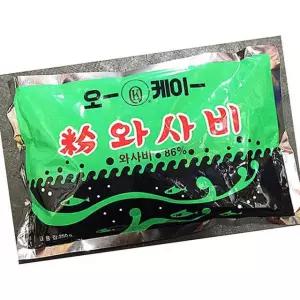 보원식품 오케이 와사비 가루 250g 40개 고추냉이 분말 향신료