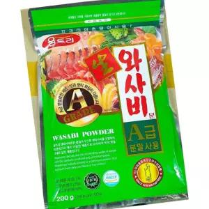 움트리 생 와사비 200g 냉장 초밥 횟집 소스