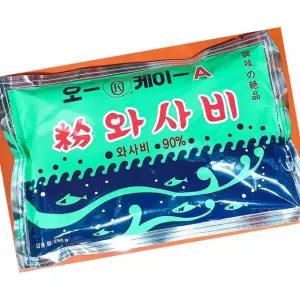 오케이 와사비 분말 90프로 250g 초밥 소스 고추냉이