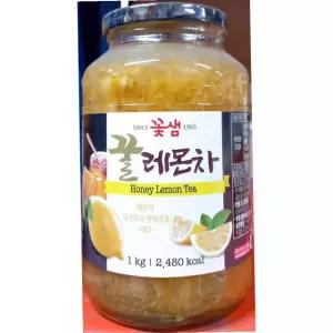 꽃샘 꿀레몬 차 1L 음료 레몬청 에이드베이스 카페음료