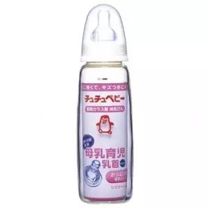 [룽스_64](쭈쭈베이비)모유육아유리젖병(240ml) 출산용품