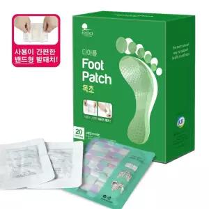 국산 건강 발패치 에센스네이쳐 목초 밴드형 20매입 수액패치 발바닥패치 발마사지 문구