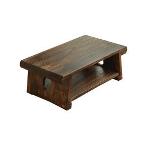 좌식 책상 원목 미니술상 소형 거실 독서대 손님 60CM 합판 80X40X37CM