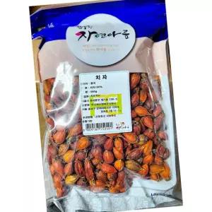 치자 홀 상 500g 10개 열매 천연 색소 황색 염료 노란
